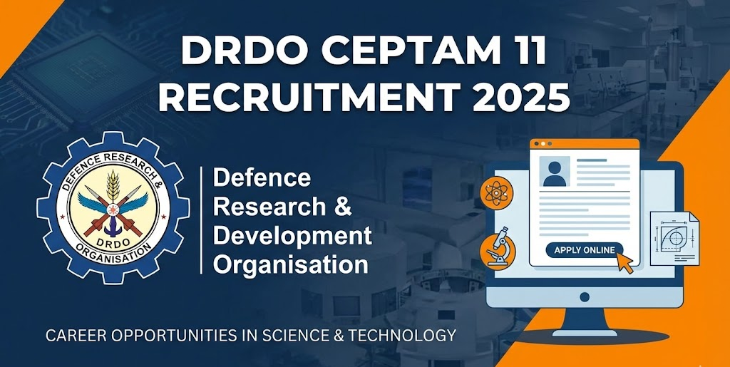 DRDO CEPTAM 11 Recruitment 2025