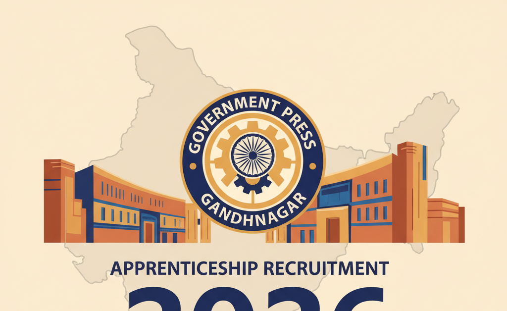 Government Press Gandhinagar Apprenticeship Recruitment 2026