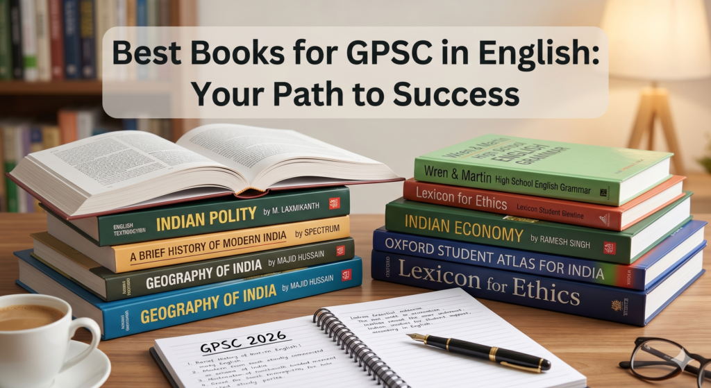 Best books for GPSC in English