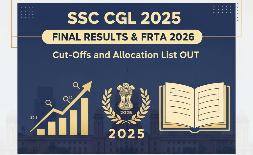 SSC CGL 2025 Final Results & FRTA 2026