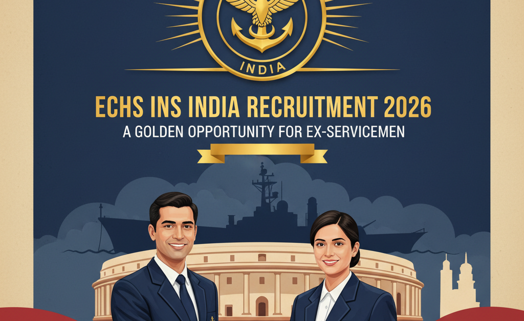 ECHS INS India Recruitment 2026