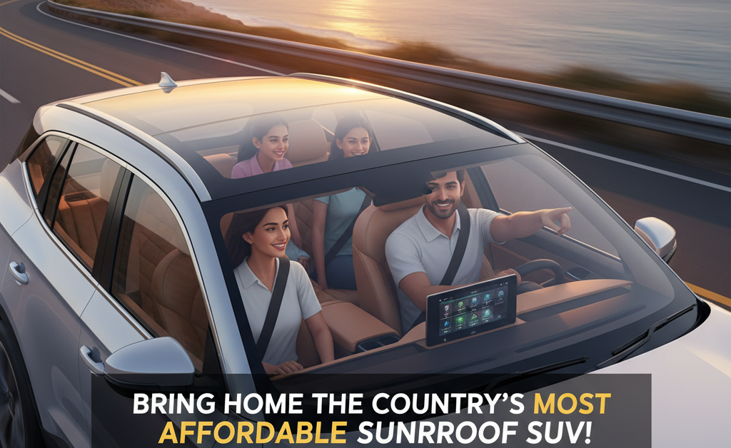cheapest SUV with panoramic sunroof